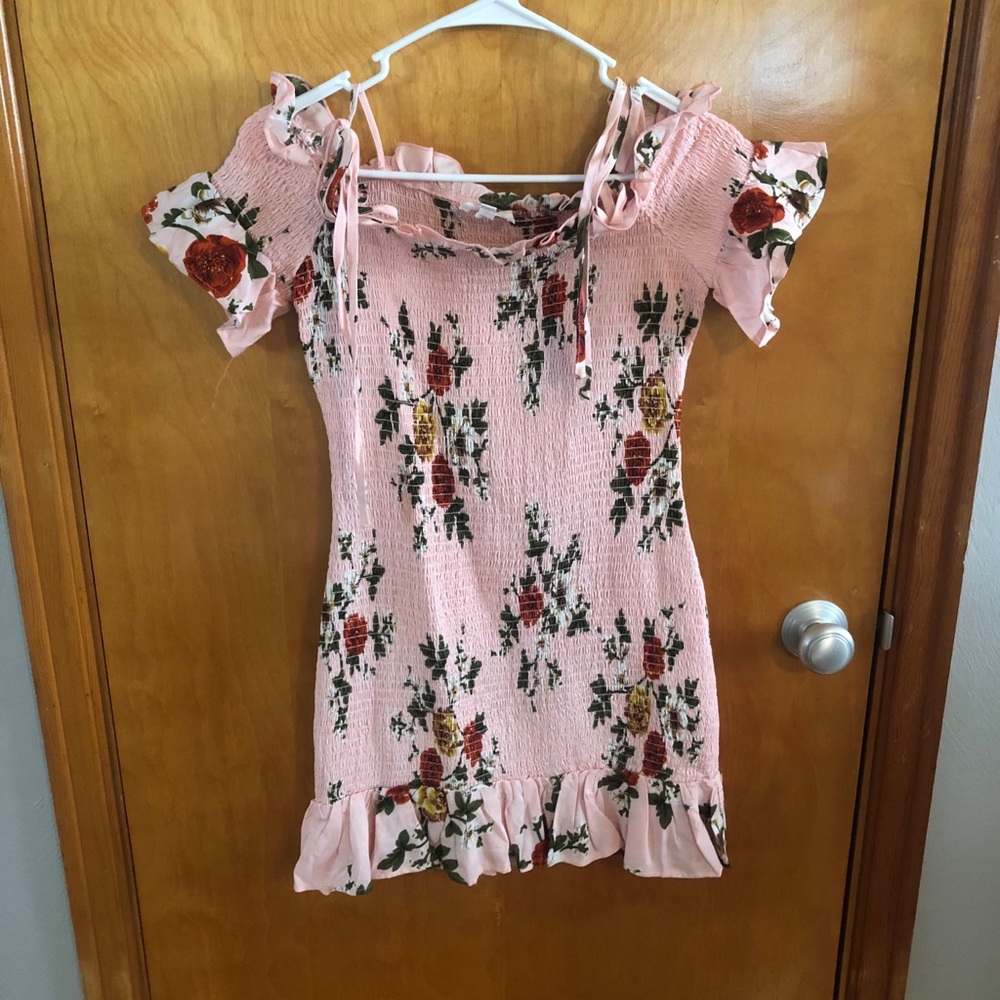 Off the shoulder dress